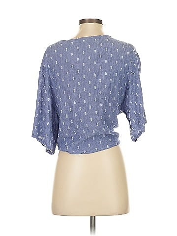 Blue Rain 3/4 Sleeve Blouse (view 2)