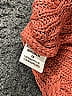 Pink Clover 100% Acrylic Orange Sleeveless Top Size XS - photo 8