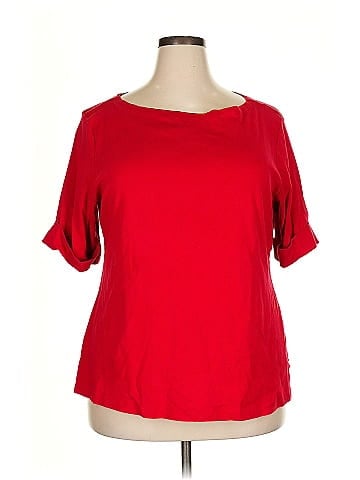 Karen Scott 3/4 Sleeve T-Shirt (view 1)