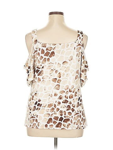 JM Collection Sleeveless Blouse (view 2)