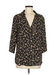 Soho Jeans New York & Company 3/4 Sleeve Blouse