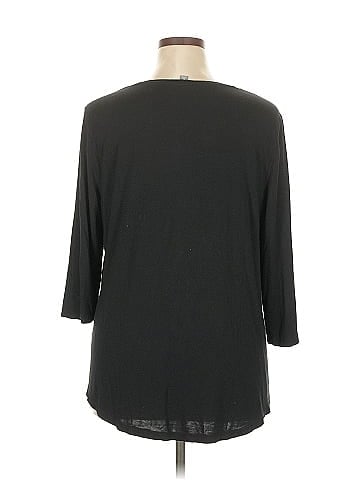 JM Collection 3/4 Sleeve T-Shirt (view 2)
