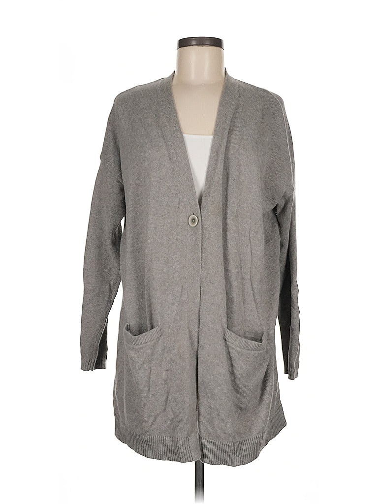 Click to view more detailed imagery on our partner's website Pre-owned Purejill Cardigan Sweater In Gray