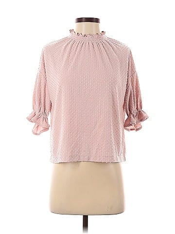 TeXTURE & THREAD Madewell 3/4 Sleeve Blouse (view 1)