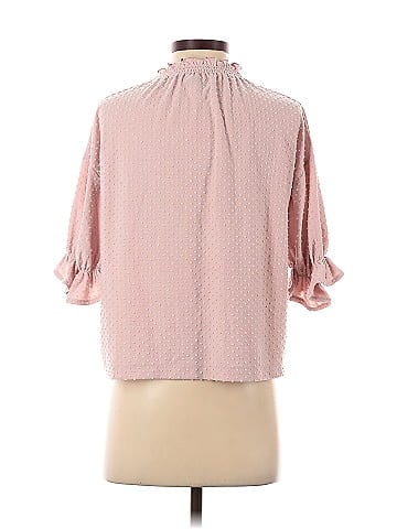 TeXTURE & THREAD Madewell 3/4 Sleeve Blouse (view 2)