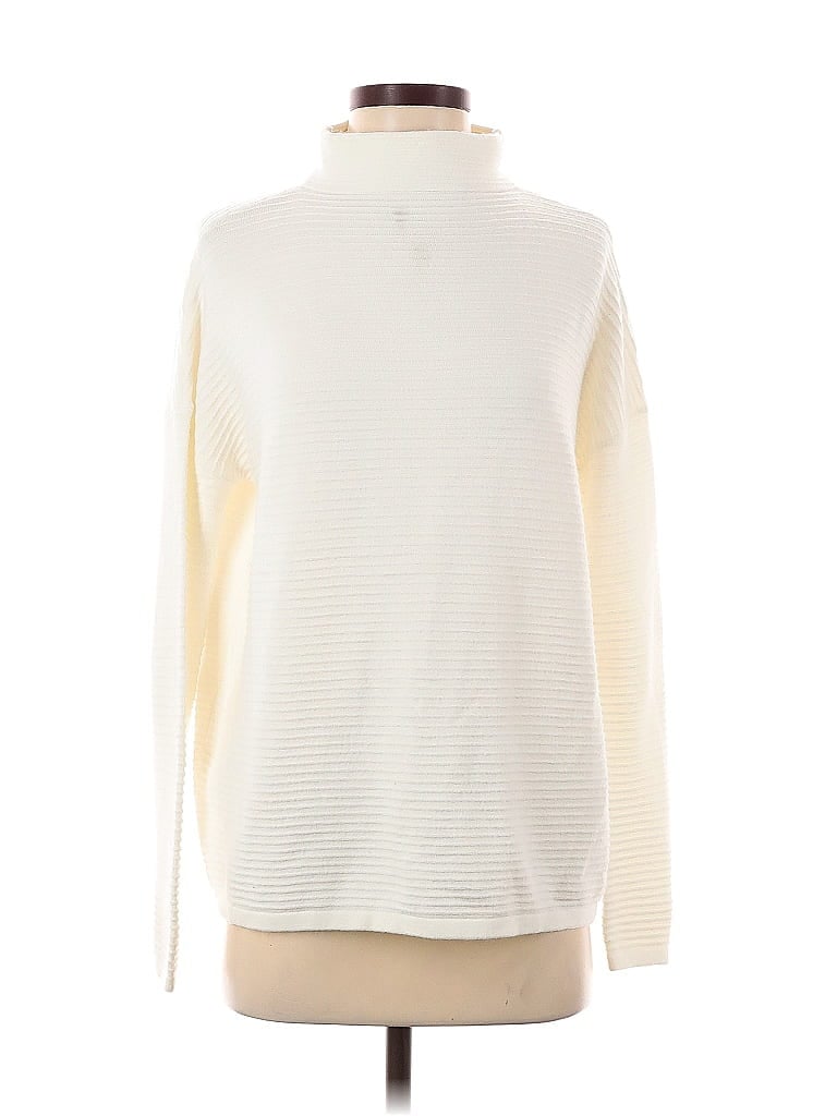 Click to view more detailed imagery on our partner's website Pre-owned French Connection Turtleneck Sweater In White