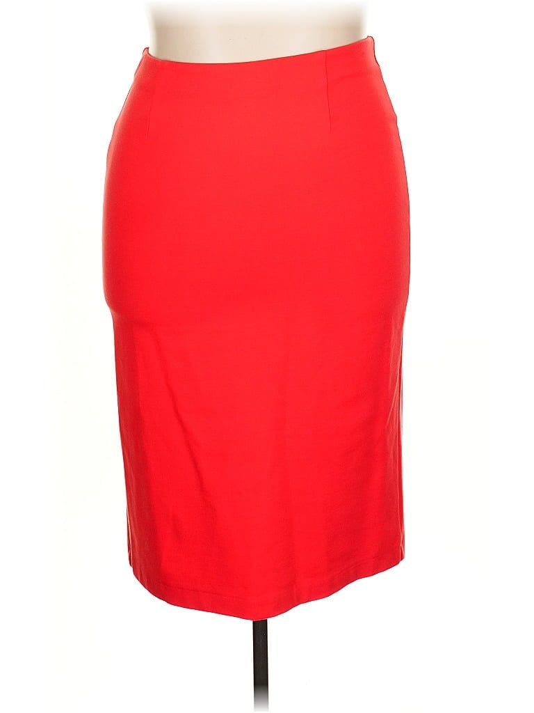 Pre-owned Halogen Formal Skirt In Red