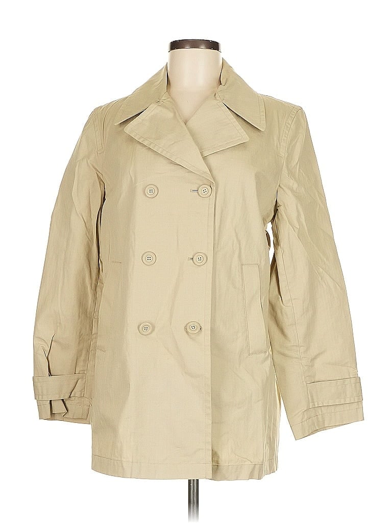 Pre-owned Gap Trenchcoat In Brown