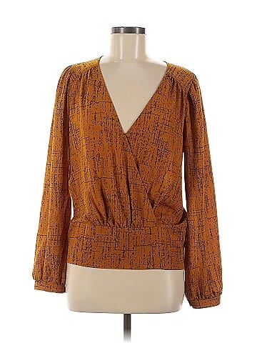 All in Favor Long Sleeve Blouse (view 1)