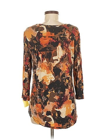 JM Collection 3/4 Sleeve T-Shirt (view 2)