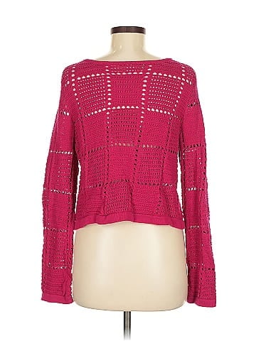 Ultra Pink Pullover Sweater (view 2)