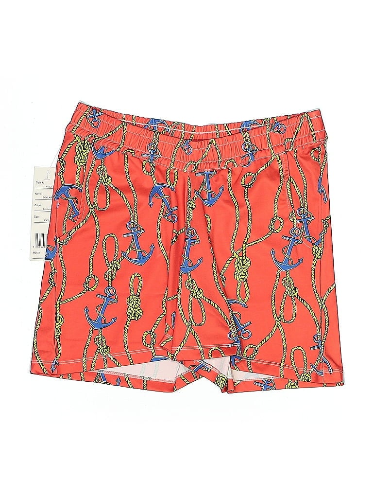 Pre-owned Tracy Negoshian Board Shorts In Orange