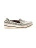 Ron White Metallic Silver Flats Size EU 38 1/2 - photo 1