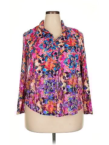 Nic + Zoe 3/4 Sleeve Blouse (view 1)