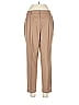 Nili Lotan Solid Tan Wool Pants Size 8 - photo 1