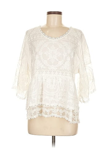 Democracy 3/4 Sleeve Blouse (view 1)