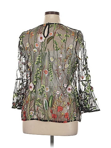 Adiva 3/4 Sleeve Blouse (view 2)