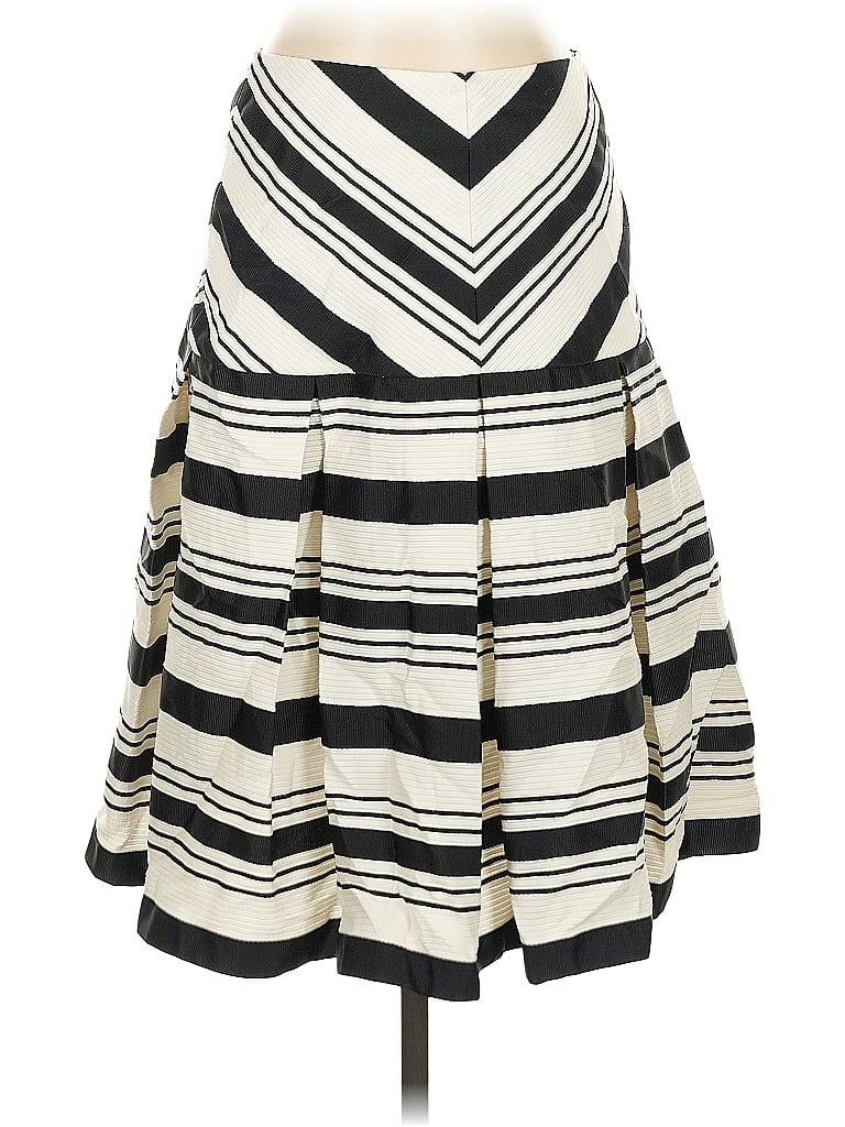 Alexis Stripes Ivory Casual Skirt Size S - photo 1