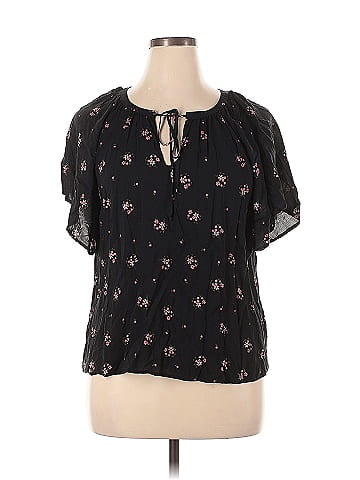 Velvet by Graham & Spencer Short Sleeve Blouse (view 1)