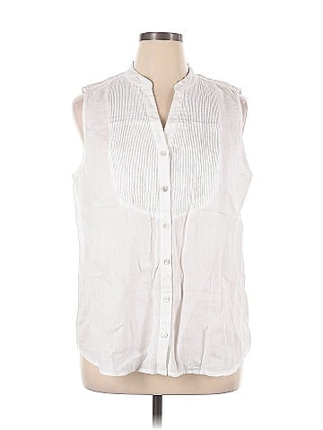 J.Jill Sleeveless Button-Down Shirt (view 1)