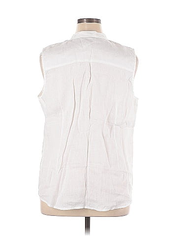 J.Jill Sleeveless Button-Down Shirt (view 2)