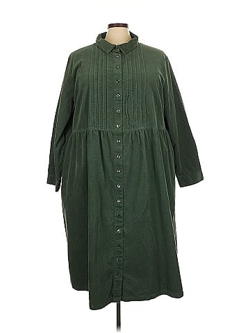 Woman Within Casual Dress (view 1)