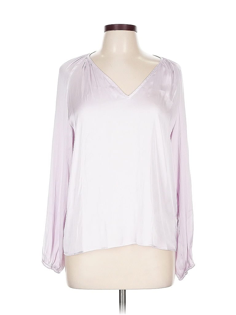 Pre-owned Sincerely Jules Long Sleeve Blouse In Pink