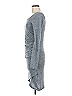 Leith Solid Gray Casual Dress Size M - photo 5