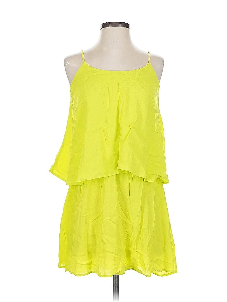 Pre-owned Patterson J. Kincaid Casual Dress In Green