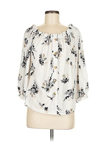 MELLODAY 3/4 Sleeve Blouse (view 1)