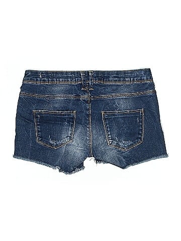 Zara TRF Denim Shorts (view 2)