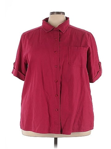 DressBarn 3/4 Sleeve Button-Down Shirt (view 1)