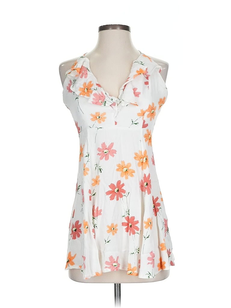 Pre-owned Privacy Please Casual Dress In White