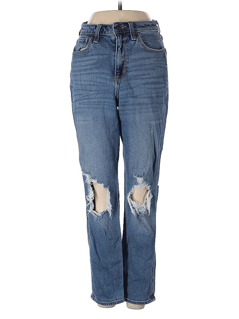 Pre-owned Hollister Jeans In Blue