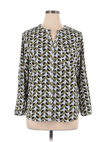 Notations 3/4 Sleeve Blouse (view 1)