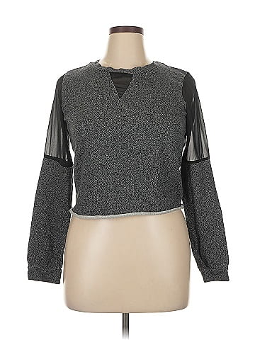 Neon Rose Pullover Sweater (view 1)