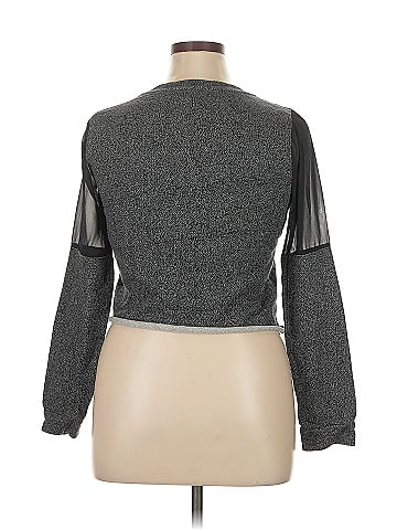Neon Rose Pullover Sweater (view 2)