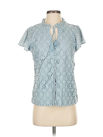 Lauren by Ralph Lauren Short Sleeve Blouse (view 1)