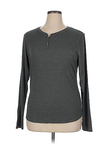 Cuddl Duds Long Sleeve Henley (view 1)