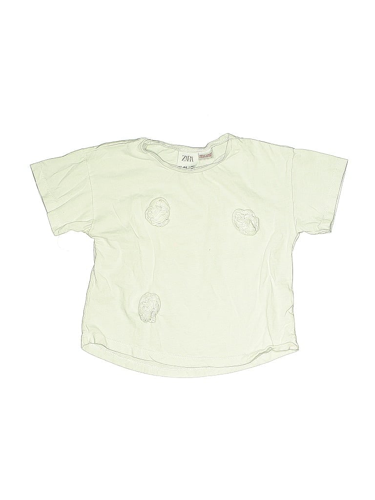 Pre-owned Zara Baby Kids' Short Sleeve T-shirt In Green