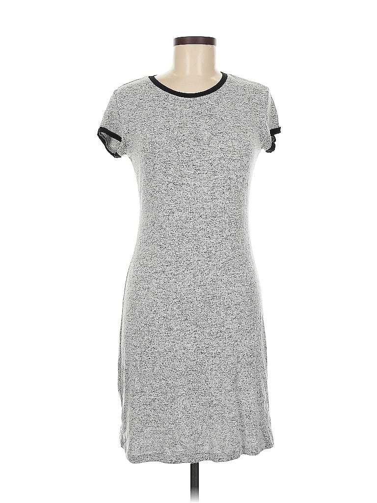 Pre-owned Popular 21 Casual Dress In Gray