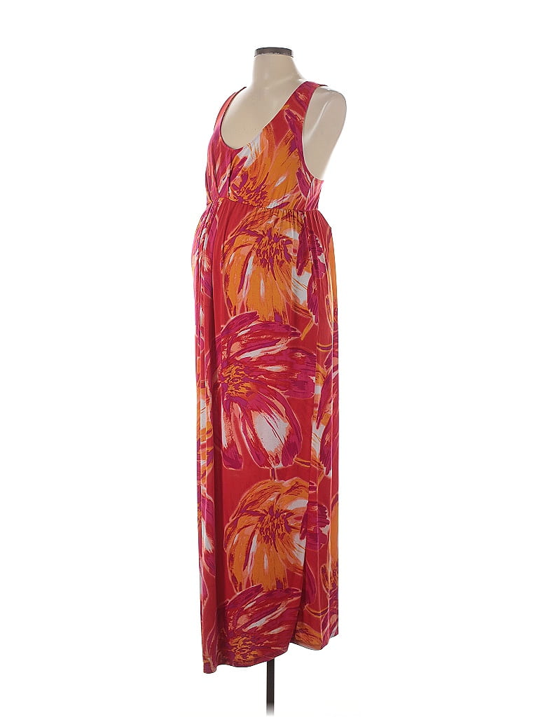 Liz Lange Maternity for Target Tropical Red Casual Dress Size L - photo 1
