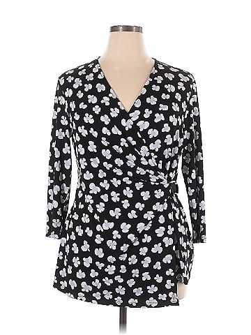Anne Klein 3/4 Sleeve Blouse (view 1)