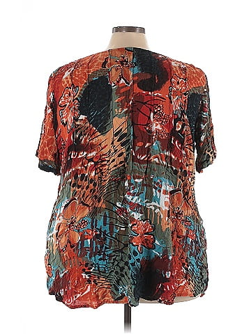Roaman's Short Sleeve Blouse (view 2)