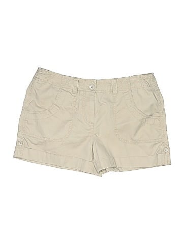Ann Taylor LOFT Outlet Khaki Shorts (view 1)