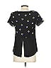 1.State 100% Polyester Black Short Sleeve Blouse Size XS - photo 2
