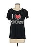 Wildfox 100% Cotton Black Short Sleeve T-Shirt Size M - photo 1