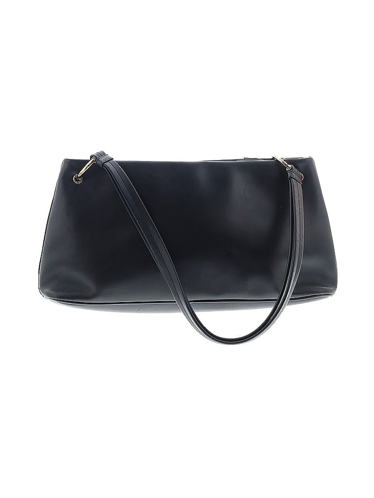 Gucci 100% Leather Solid Black Vintage Shoulder Bag One size - photo 1
