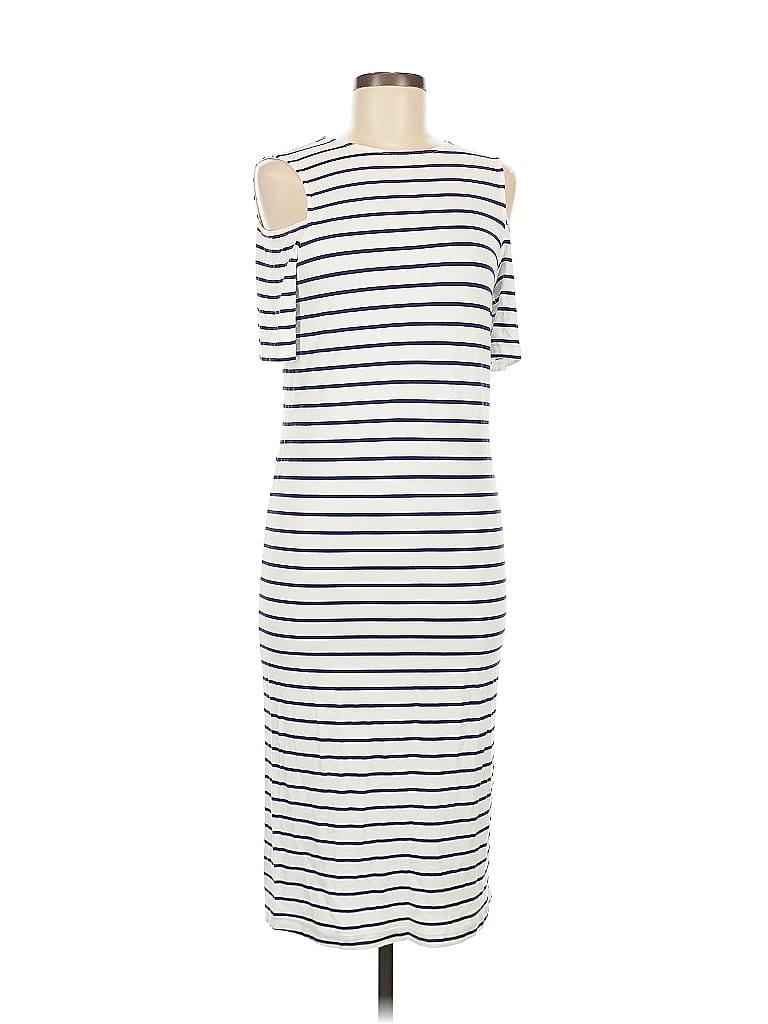 Pre-owned Asos Design Casual Dress In White