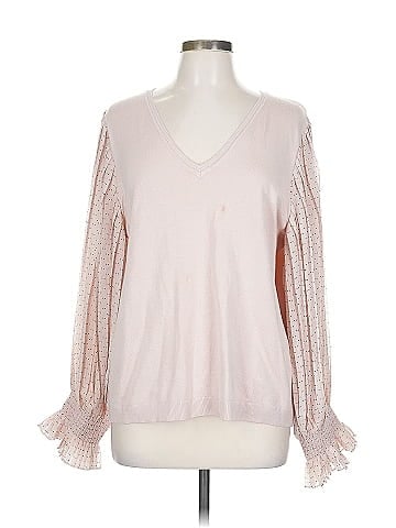 Adrianna Papell Long Sleeve Blouse (view 1)